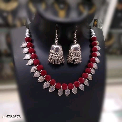 Trendy Silver Plated Jewelry Sets M21