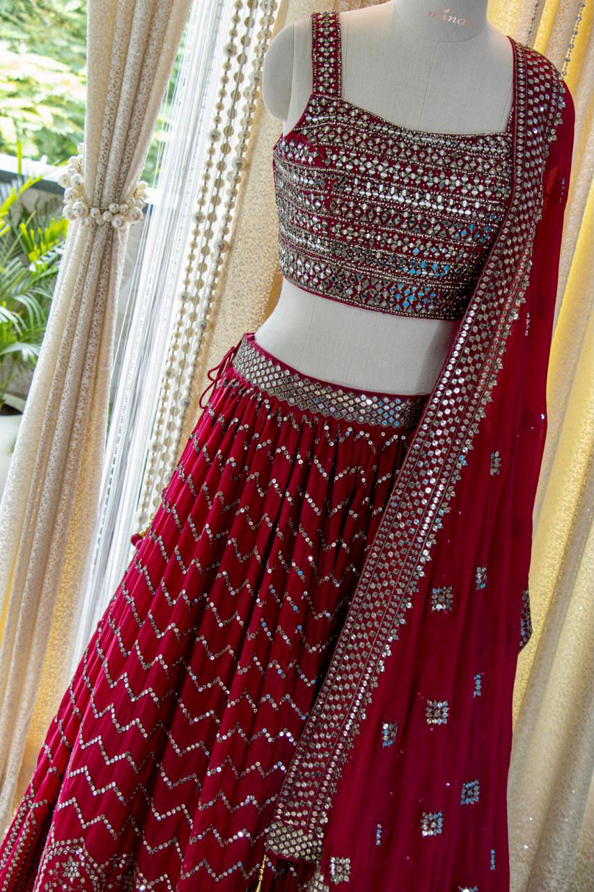 Chinnon Lehenga Choli