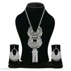 Oxidized Silver Jewelry Set 1