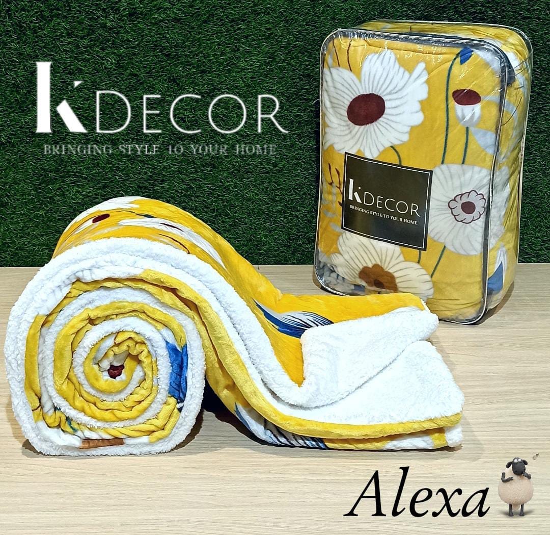 Sherpa Blanket cum Blanket Cover