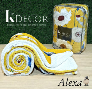 Sherpa Blanket cum Blanket Cover