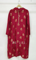 Premium Uppada Silk brocade kurta with Shantoon Bottom