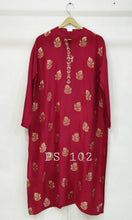 Load image into Gallery viewer, Premium Uppada Silk brocade kurta with Shantoon Bottom