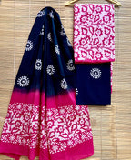 Hand-Block Printed Cotton Suits
