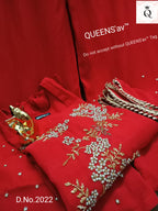 Pretty Georgette with Hand work