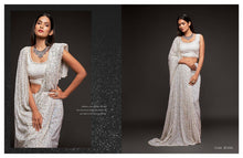 Load image into Gallery viewer, Starlit Sequins Party Sarees