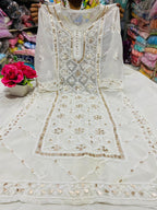 Chikankari Gota Work Kurtis