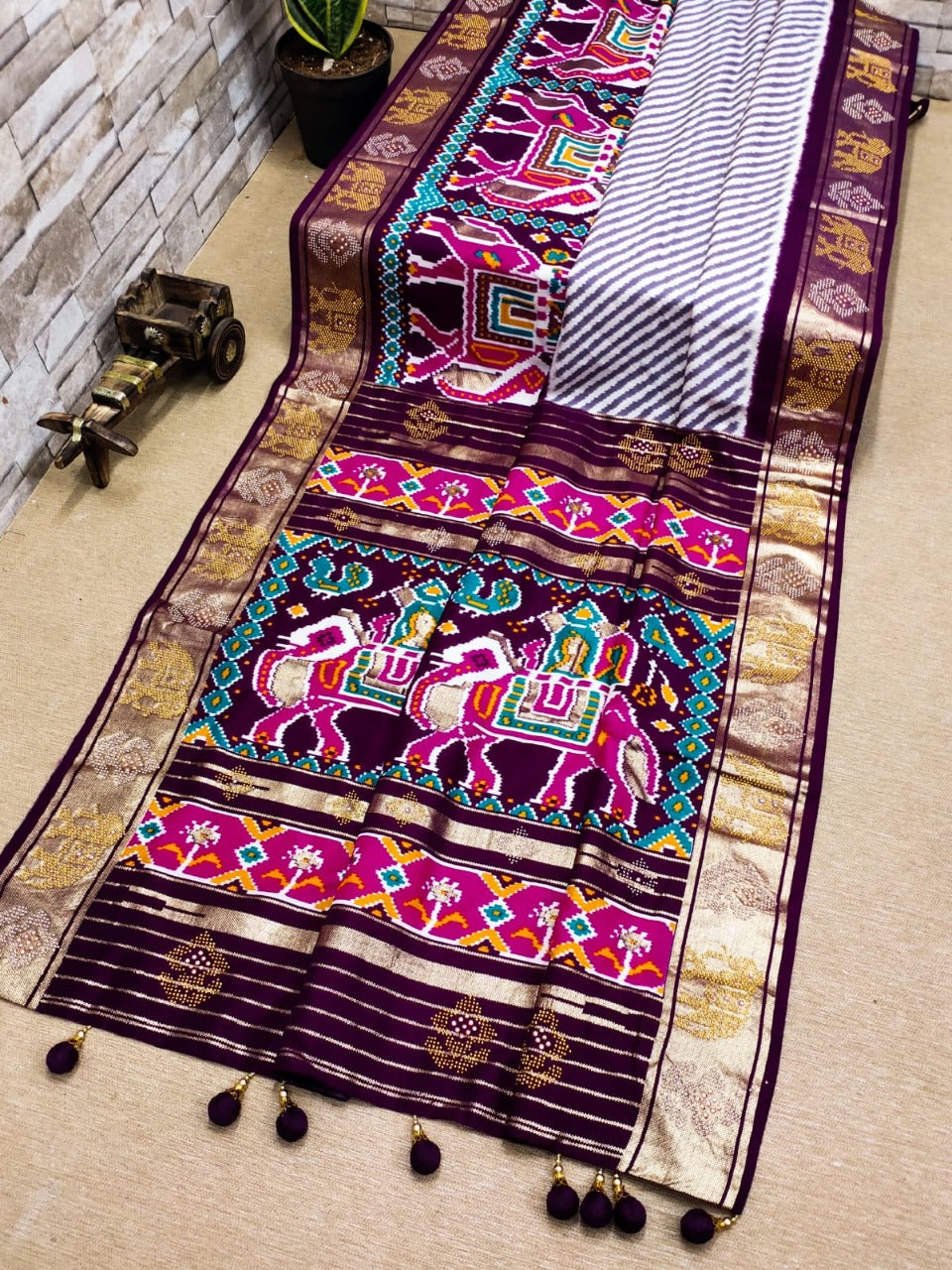 Patola Fancy Silk Sarees