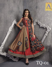 Load image into Gallery viewer, Chanderi Cotton Gowns (Queen)