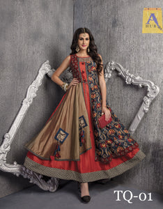 Chanderi Cotton Gowns (Queen)