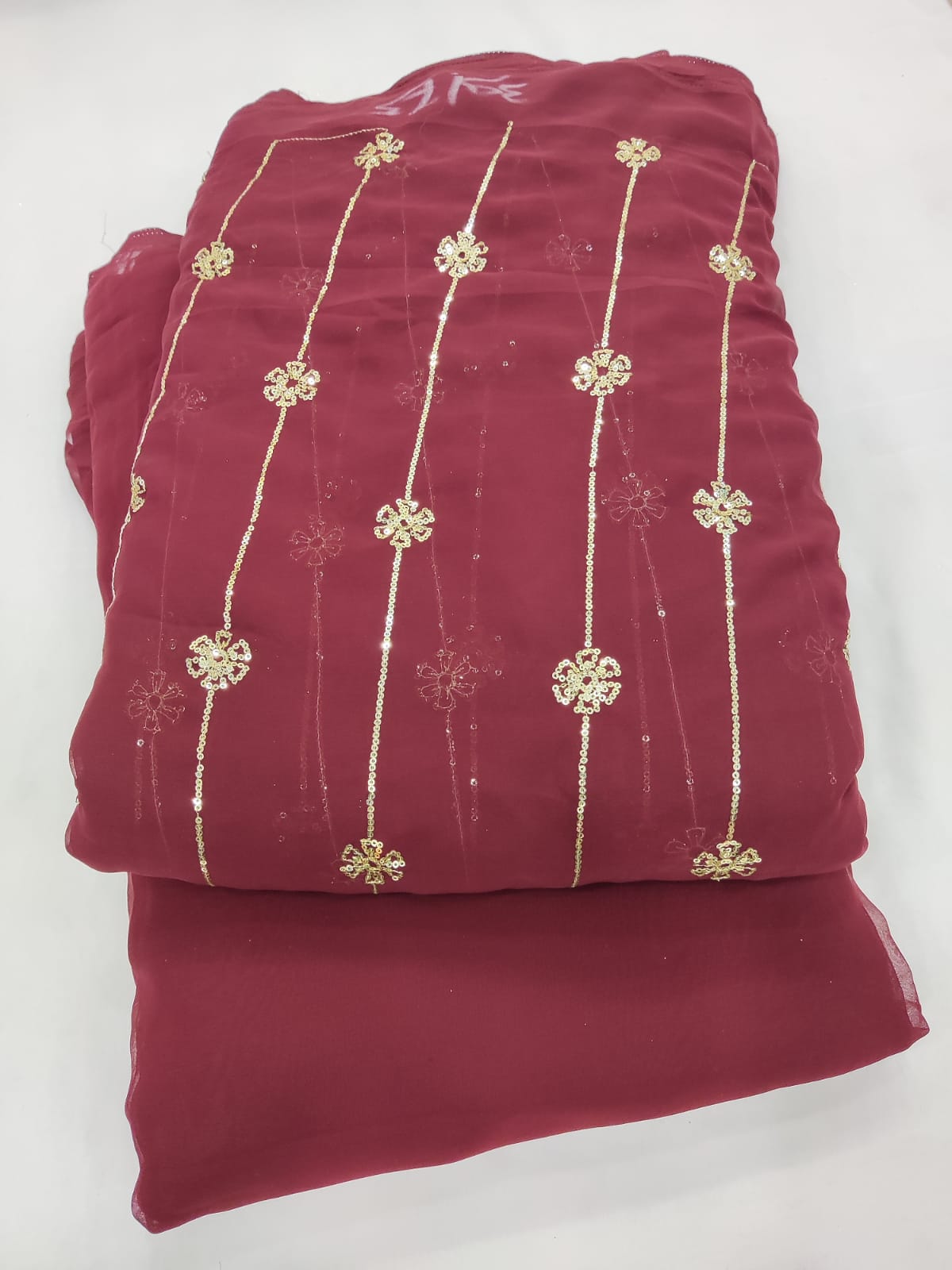 Beautiful Georgette Sequins Suits