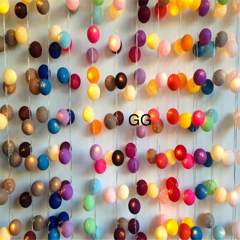 COTTON BALL LIGHTS