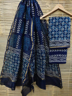 Dabu Hand Block Printed Suits