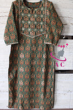 Cotton Printed Stitched Shirt with Palazzo