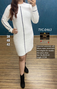 Woolen One Piece dress