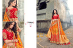 Jacqard Silk Lehengas