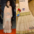Uppada Silk with embroidery butti