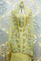Beautiful Georgette Semi-stitched with Gota work