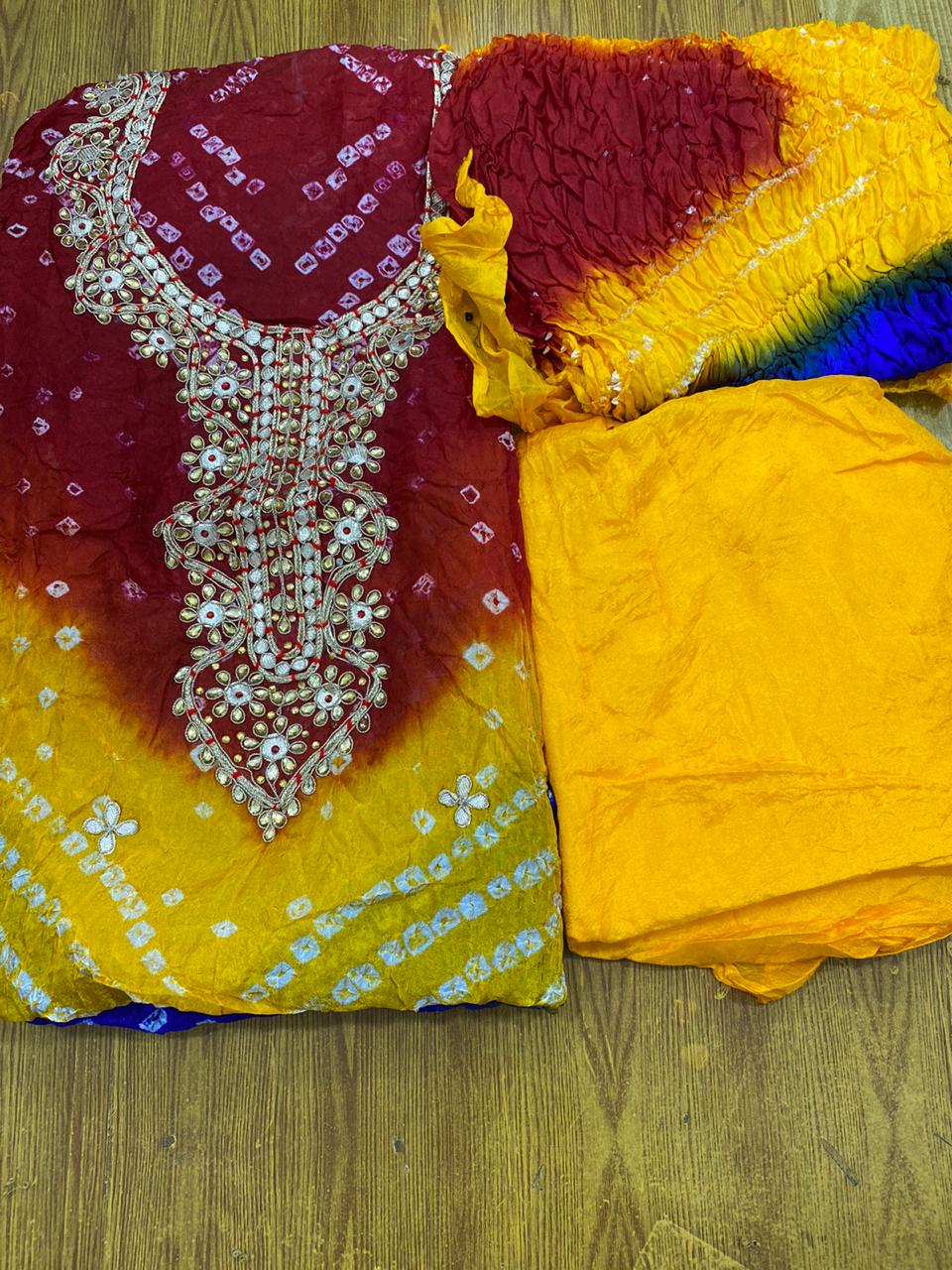 Beautiful Festive Bandhani Suits