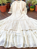 Beautiful Cotton Double layer dress