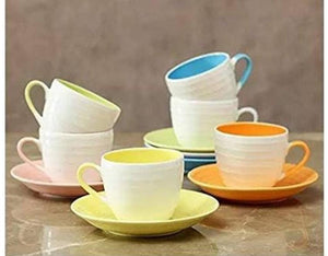 Bharat Mix Color Tea Cups