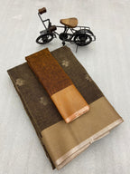 Khadi Linen Saree