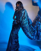 Beautiful Sequins Saree
