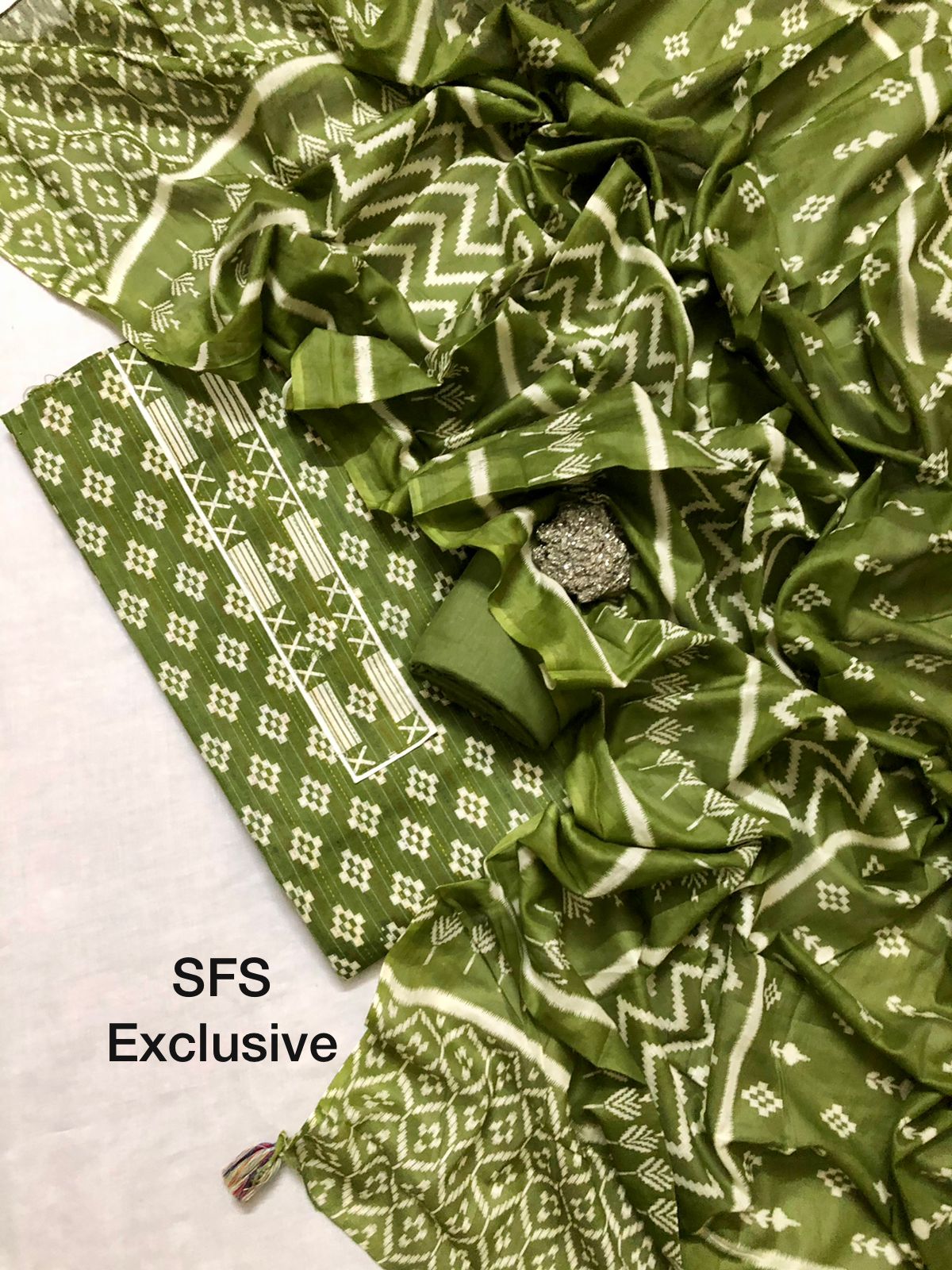 Cotton Suits with Kantha Work