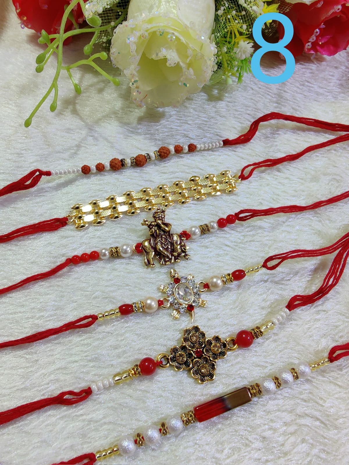 Set of Rakhis(6 pcs)