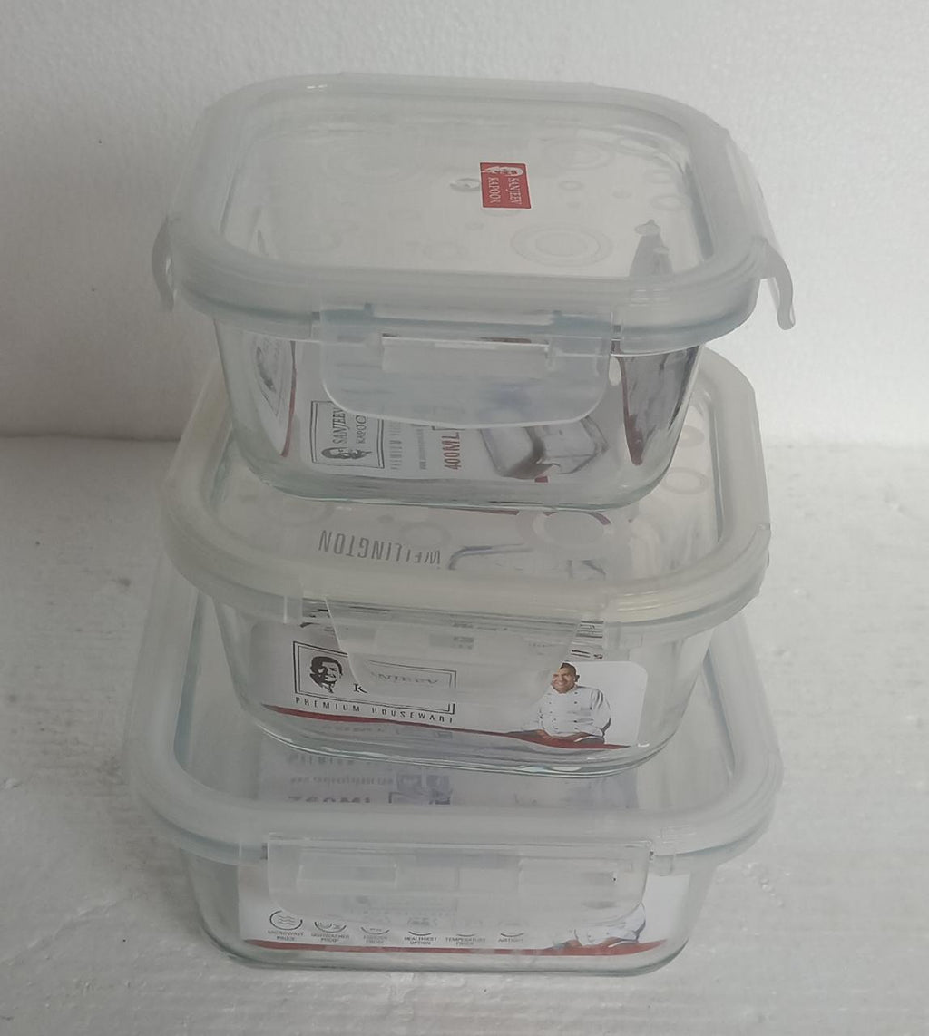 Sanjeev Kapoor Square n Round Containers