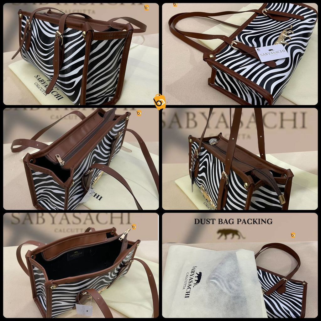 Bags in Zebra Print