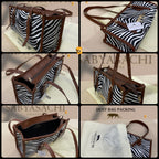 Bags in Zebra Print