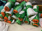 Georgette with zari weave saree
