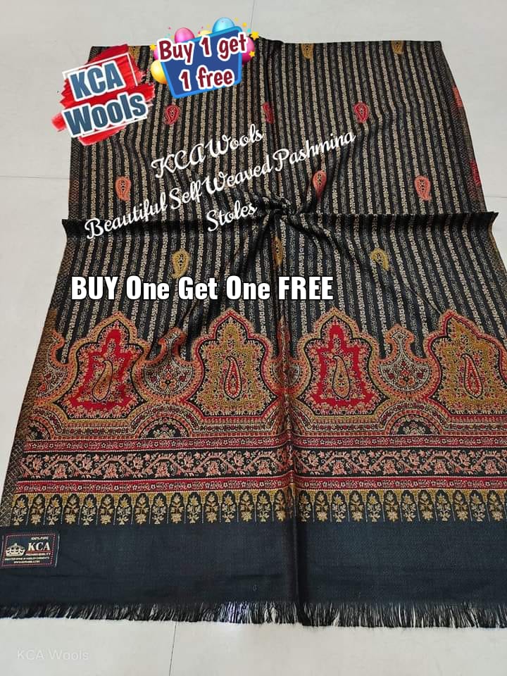Woolen Stoles Buy 1 Get 1 Offer