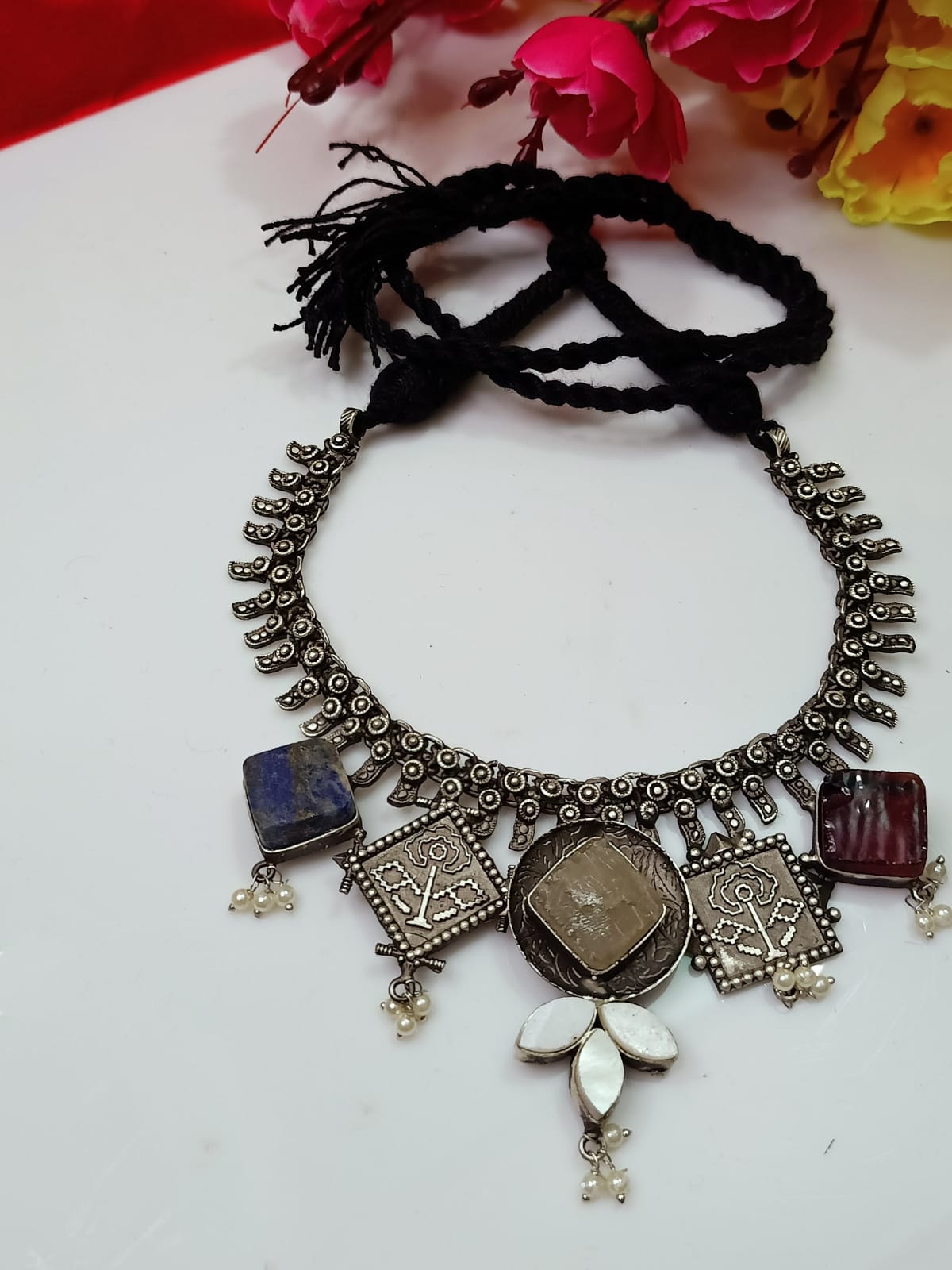 Oxidised Silver Necklaces