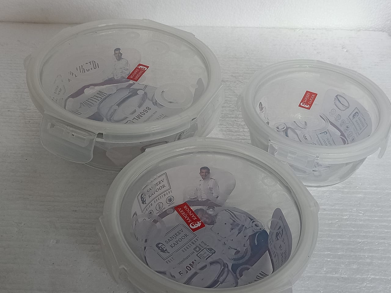 Sanjeev Kapoor Square n Round Containers