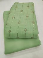 Beautiful Georgette Sequins Suits