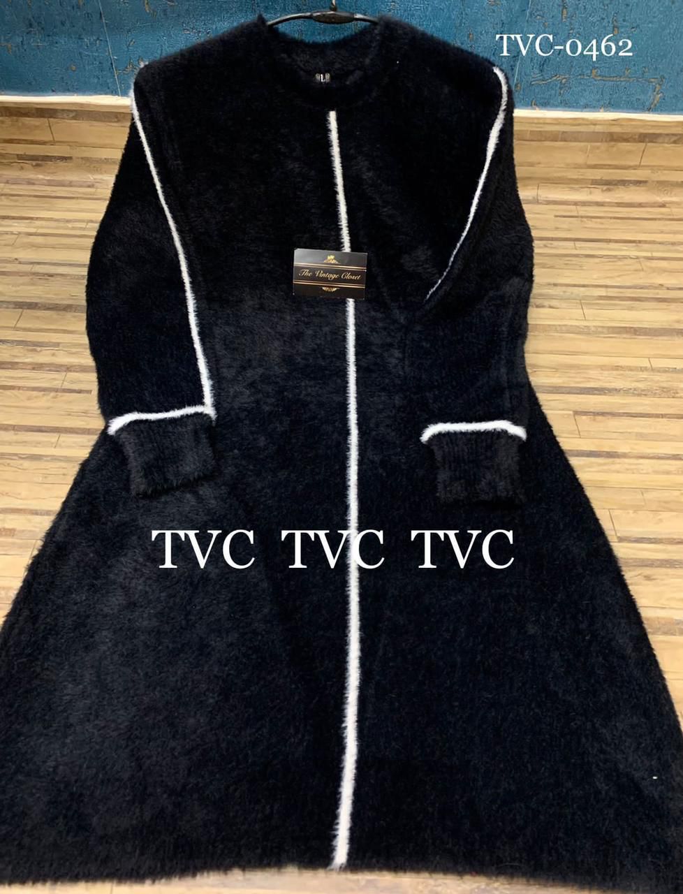 Woolen One Piece dress