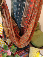 Chanderi Silk Shirt with Dupatta