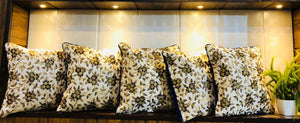 Cushion Covers with Silk Embroidery