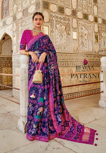 Patola Cotton Silk Saree