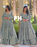 Beautiful Georgette Lehenga Stitched