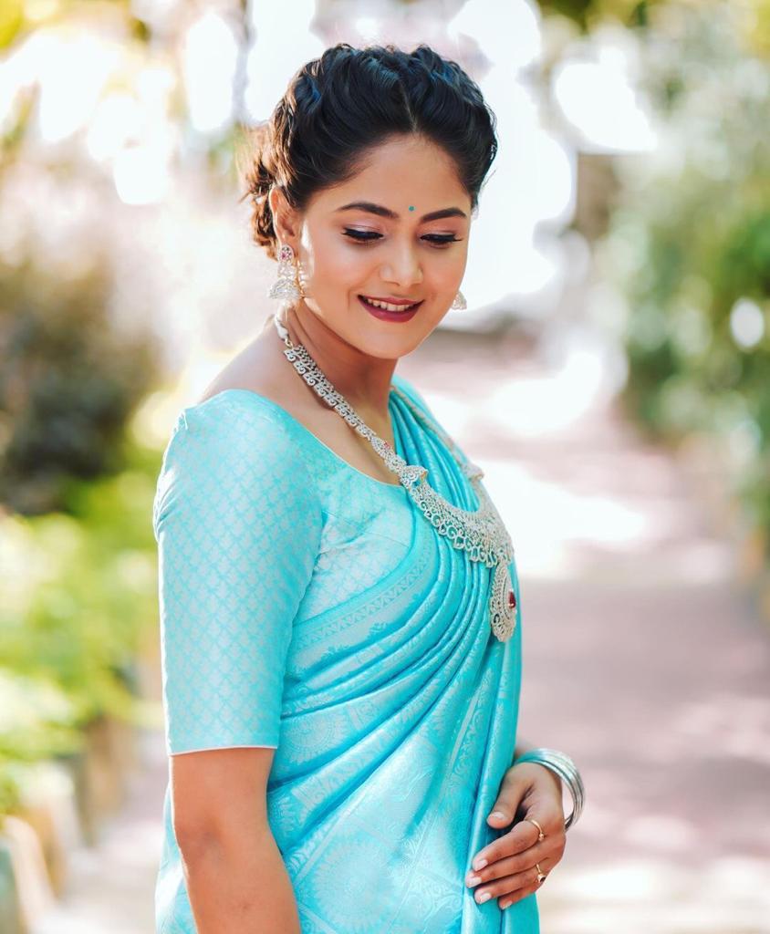 Soft Lichi Silk Saree