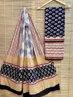 Hand-Block Printed Cotton Suits