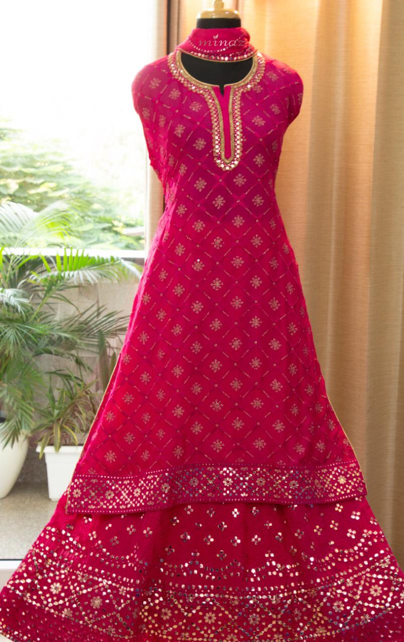 Chinnon Shirt with Skirt(Minaz)