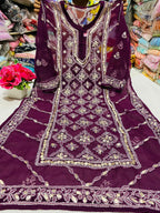 Chikankari Gota Work Kurtis