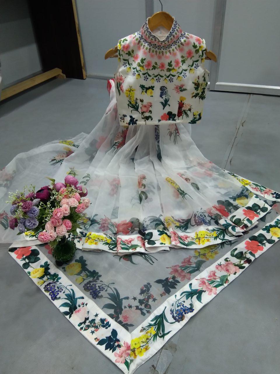 Beautiful Organza Saree