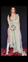 Load image into Gallery viewer, Georgette Shirt with Tabby Salwar