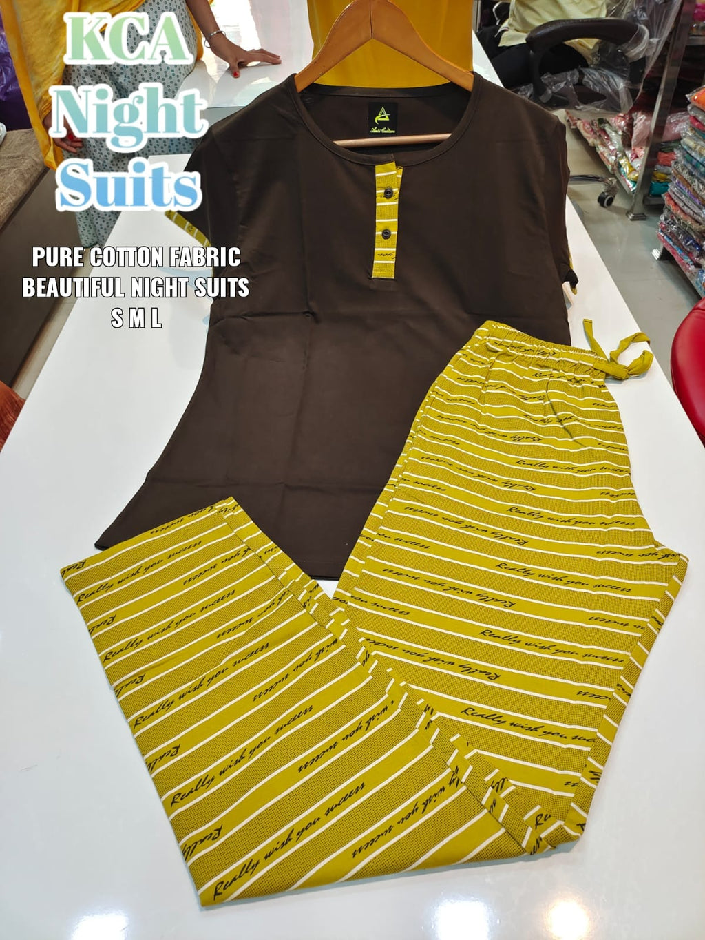 Hosiery Cotton Night Suits