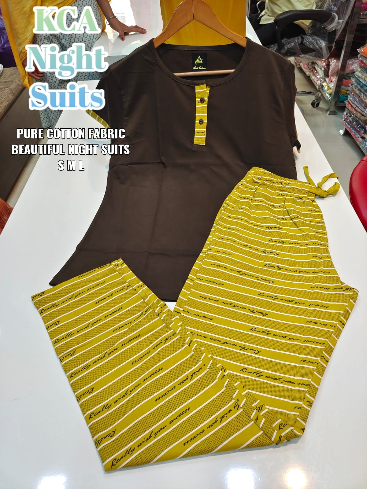 Hosiery Cotton Night Suits